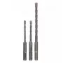 Bohrerset Bosch 1 617 000 118 3 Stück SDS Plus 5,0 mm 6,0 mm 8,0 mm
