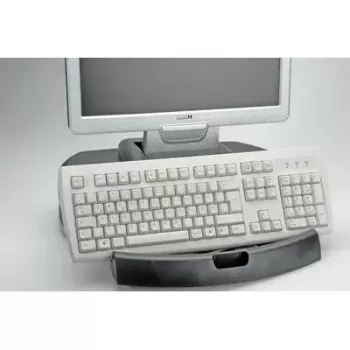 Dual Monitor-/Druckerständer ROLINE Trend schwarz