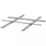 VESA Adapter ROLINE 100x100-400x400 variabel silber