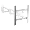 VESA-Adapter ROLINE 100x100-100x200/200x200 variabel Silber