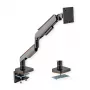 Monitorhalterung ROLINE 17031108 124,5 cm 20 kg Klemme Schwarz Grau