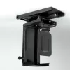 Untertisch-CPU-Halterung ROLINE Mini-PC-Halterung ausziehbar mit Drehfunktion schwarz