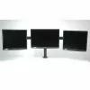 VALUE Triple LCD Arm Tischklemme schwarz — 3-Bildschirm-Monitorhalterung, verstellbar