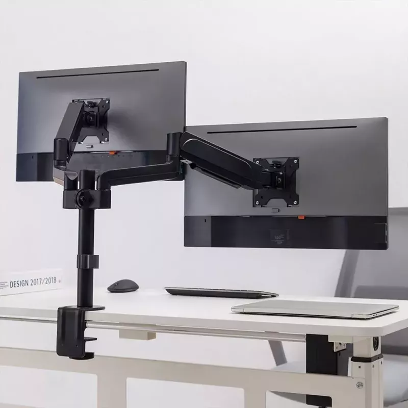 Monitorhalterung VALUE 17.99.1182 Klemme 2,06 m Schwarz 18 kg