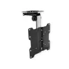TV-Halterung/Standfuß VALUE 17.99.1186 für 43,2 cm bis 94 cm (17 Zoll – 37 Zoll), VESA 75×75–200×200, neigbar 0–90°, schwenkbar ±45°, 20 kg, schwarz