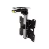 TV-Halterung/Standfuß VALUE 17.99.1186 für 43,2 cm bis 94 cm (17 Zoll – 37 Zoll), VESA 75×75–200×200, neigbar 0–90°, schwenkbar ±45°, 20 kg, schwarz