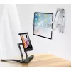 Tablet-Halterung VALUE 17.99.1192 Schwarz Schreibtisch Innenbereich