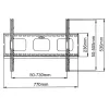 Wall Holder VALUE LCD/Plasma TV Flaches Profil