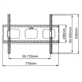 Wall Holder VALUE LCD/Plasma TV Flaches Profil