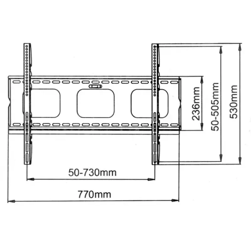 Wall Holder VALUE LCD/Plasma TV Flaches Profil