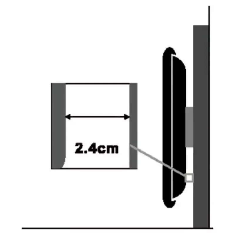 Wall Holder VALUE LCD/Plasma TV Flaches Profil