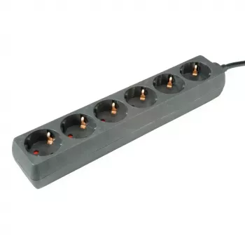 Stromverteiler ROLINE 19.07.1073 3m 6 AC-Steckdosen Innenbereich Schwarz