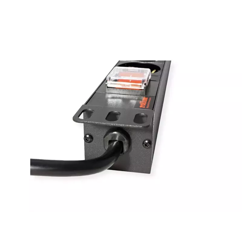 ROLINE 19.07.1619 Power Distribution Unit (PDU) 8 AC-Ausgänge 1U Schwarz
