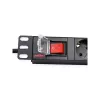 ROLINE 19.07.1619 Power Distribution Unit (PDU) 8 AC-Ausgänge 1U Schwarz