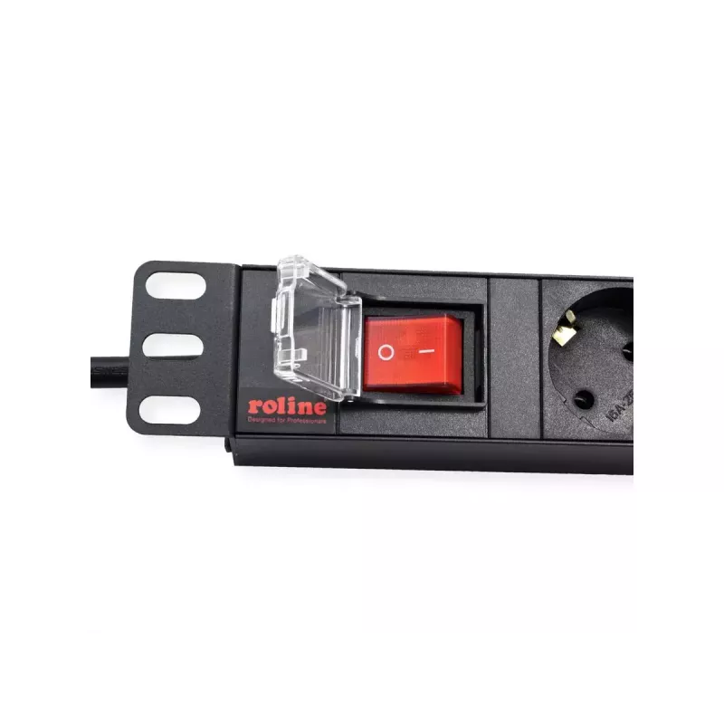 ROLINE 19.07.1619 Power Distribution Unit (PDU) 8 AC-Ausgänge 1U Schwarz