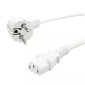 Netzkabel VALUE 19.99.1016 Weiß 0,6 m CEE7/7 IEC 320