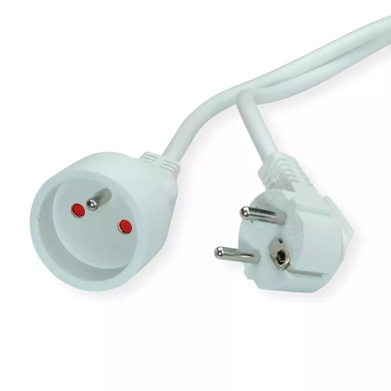 Netzkabel VALUE 19.99.1175 Weiß 10 m