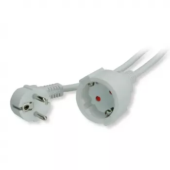 Netzkabel VALUE 19.99.1176 Weiß 3 m