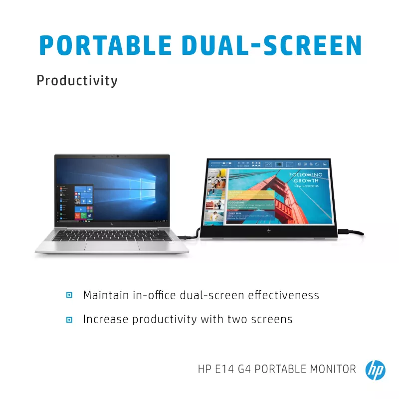 Monitor HP E-Series E14 G4 14 Zoll Full HD LCD 1920x1080