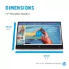 Monitor HP E-Series E14 G4 14 Zoll Full HD LCD 1920x1080