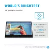 HP E-Series E14 G4 Computermonitor 35,6 cm (14 Zoll) 1920 x 1080 Pixel Full HD LED Weiß