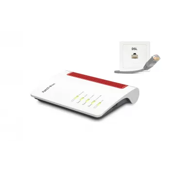 Box FRITZ! 7530 AX WLAN-Router Gigabit Ethernet Dualband (2,4 GHz / 5 GHz) Weiß