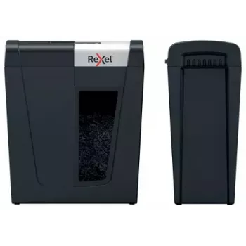 Rexel Secure MC4 Aktenvernichter Mikroschnitt 60 dB Schwarz, Silber