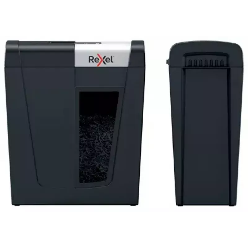 Rexel Secure MC4 Aktenvernichter Mikroschnitt 60 dB Schwarz, Silber
