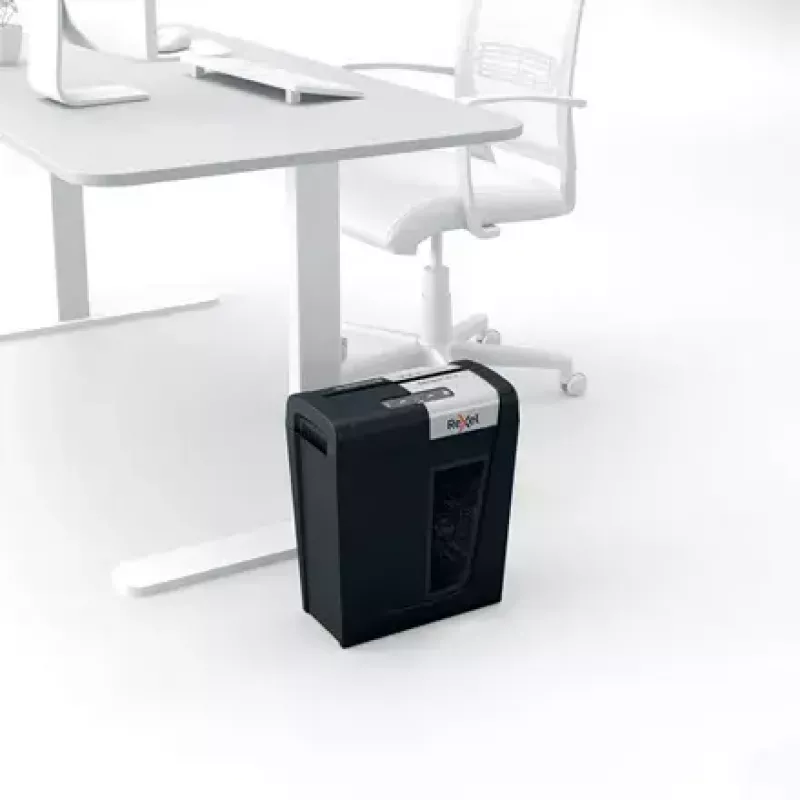 Rexel Secure MC4 Aktenvernichter Mikroschnitt 60 dB Schwarz, Silber