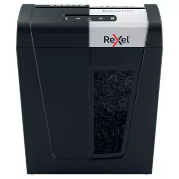 Rexel Secure MC4 Aktenvernichter Mikroschnitt 60 dB Schwarz, Silber