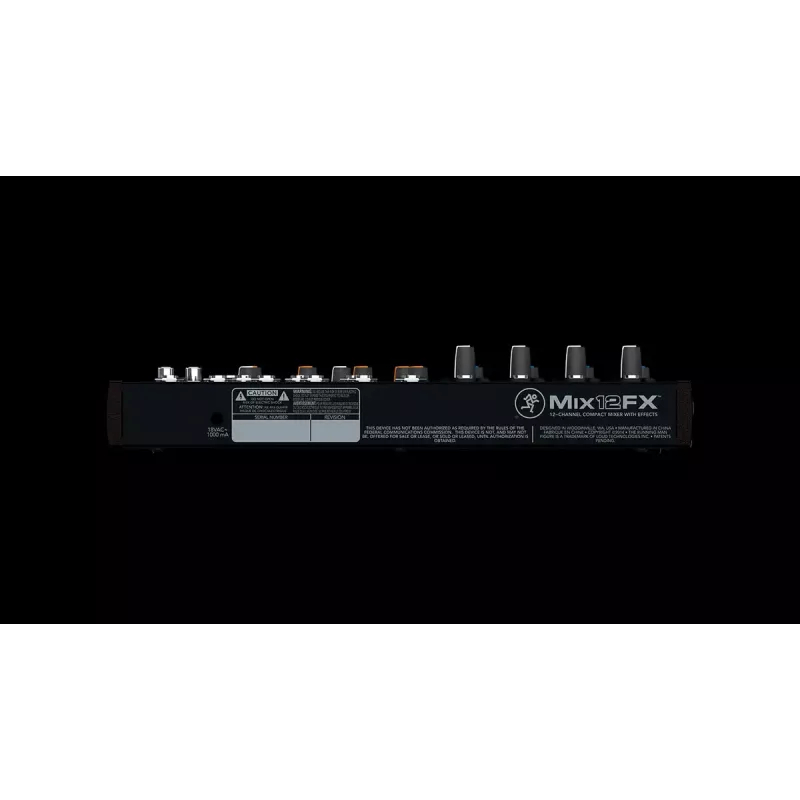 Mackie Mix12FX 12 Kanäle 20 - 30000 Hz Schwarz