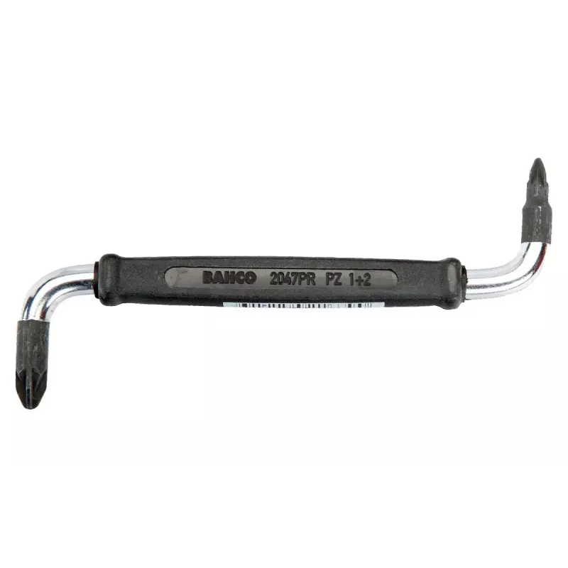 Manueller Schraubendreher Bahco 2047PZ-1-2 Länge 100 mm Gewicht 25 g