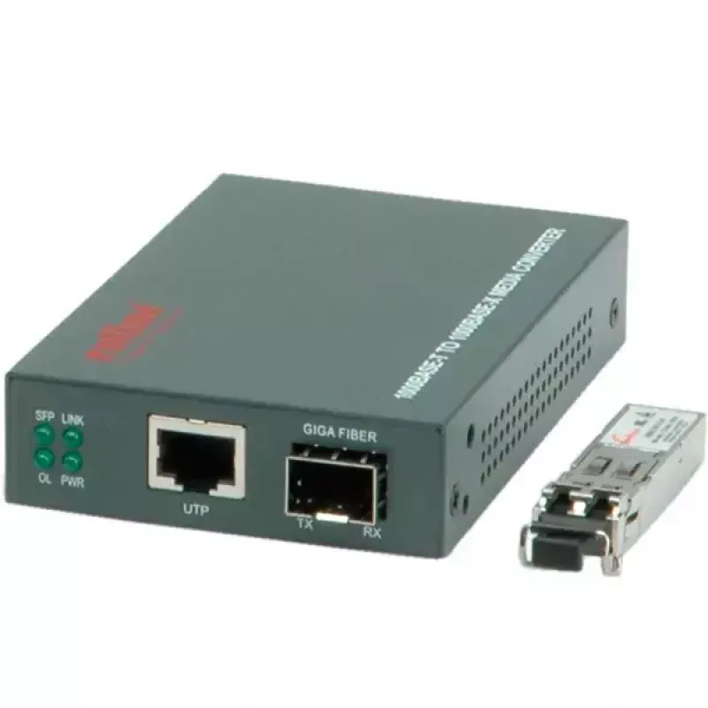 Gigabit Konverter ROLINE 21.13.1069 RJ45 auf LC
