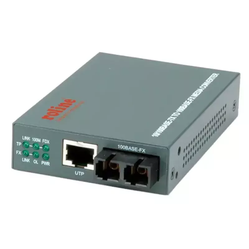 Fast-Ethernet-Konverter ROLINE RC-100FX/SC