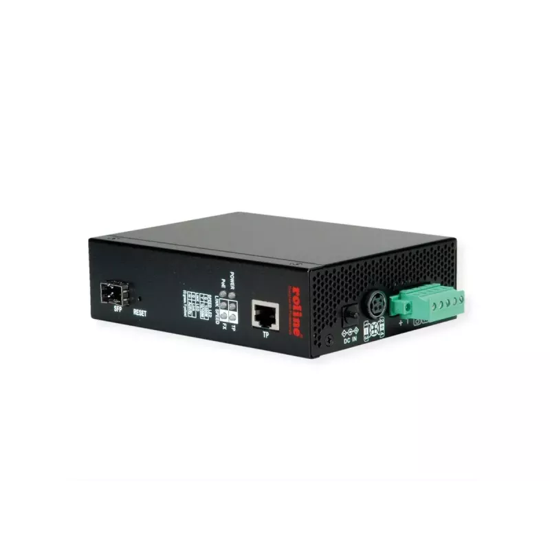 Netzwerk-Medienkonverter ROLINE 21.13.1135 1000 Mbit/s Multimode Schwarz