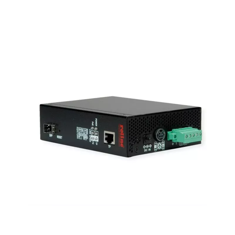 Netzwerk-Medienkonverter ROLINE 21.13.1135 1000 Mbit/s Multimode Schwarz