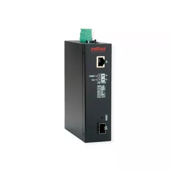 Netzwerk-Medienkonverter ROLINE 21.13.1135 1000 Mbit/s Multimode Schwarz