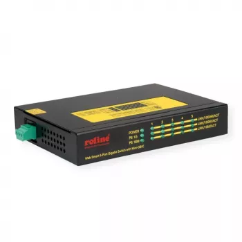 Netzwerk-Switch ROLINE 21.13.1162 Gigabit Ethernet 5 Ports PoE