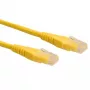 Netzwerkkabel ROLINE UTP Patchkabel Cat.6 RJ-45 0,3 m Gelb