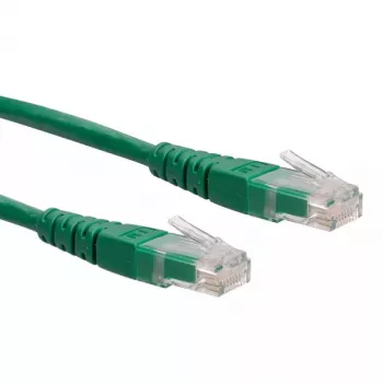 Netzwerkkabel ROLINE UTP Patchkabel Cat.6 RJ-45 0,3 m Grün