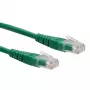 Netzwerkkabel ROLINE UTP Patchkabel Cat.6 RJ-45 0,3 m Grün