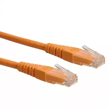 Netzwerkkabel ROLINE UTP Patchkabel Cat.6 RJ-45 3,0 m Orange