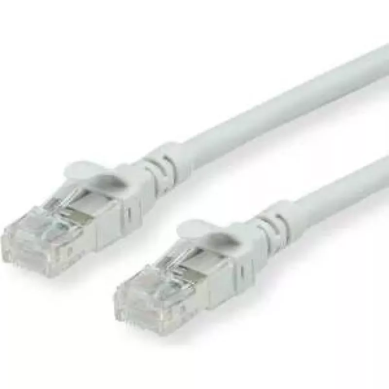 Netzwerkkabel ROLINE 21.15.2708 U/UTP Cat6a 15m Grau