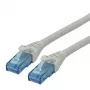Netzwerkkabel ROLINE 21.15.2708 U/UTP Cat6a 15m Grau