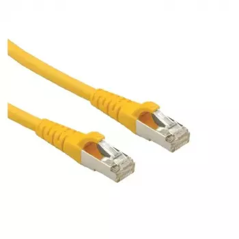 Netzwerkkabel ROLINE CAT.6a S/FTP Stecker S-STP 7m Gelb