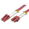 Glasfaserkabel ROLINE 21158616 15 m 2x LC OM4 Violett