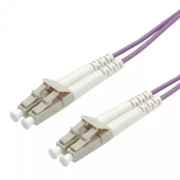 Glasfaser-Jumperkabel ROLINE OM4 LC/LC 50/125 µm 2 m