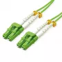 ROLINE InfiniBand Glasfaserkabel 7m 2x LC OM5 Grün