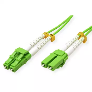 ROLINE InfiniBand/Glasfaserkabel 15 m 2x LC Grün OM5