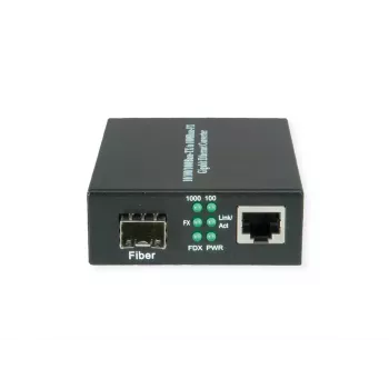 Netzwerk-Medienkonverter VALUE 21.99.1199 1000 Mbit/s Multimode Schwarz